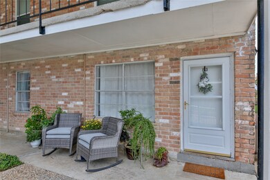 Plenty of room to sit outside and have a few potted plants.