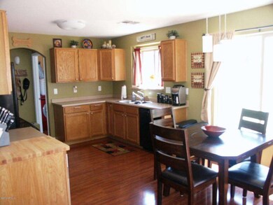 Kitchen and dining area