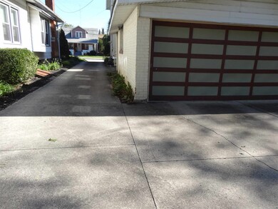 two streets allow access to rear of home