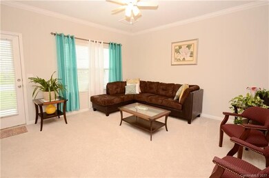 Great Room opens to patio.