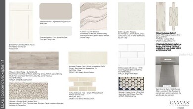 Design Selections. Home is under construction, selections are subject to change. 