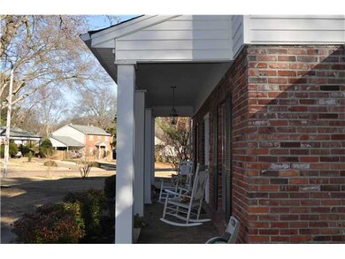 Another view of the inviting front porch.