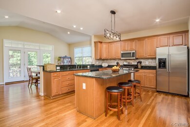 Huge granite kitchen with all appliances, inset li
