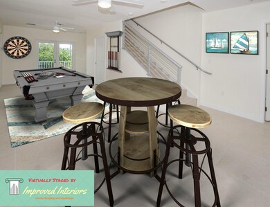 Gathering room at entrance - STAGED