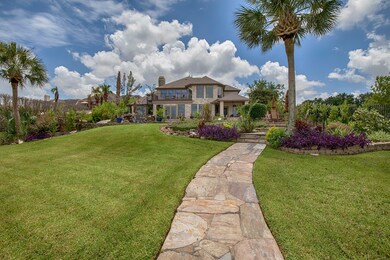 Spectacular view of the home from the water's edge