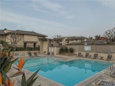 Large association pool with lounge chairs and spa!