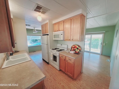 Kitchen and living space