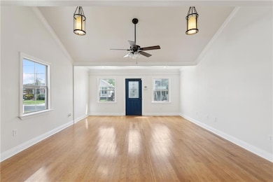 soaring vaulted ceilings