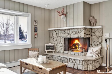 Wood Burning Fireplace