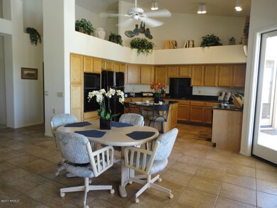 Kitchen View from Family Room