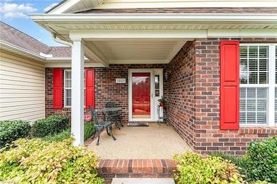 Entrance/front patio