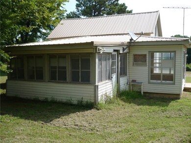 Back view of house