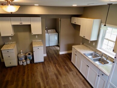 Laundry room off kitchen