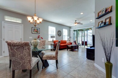 Spacious LR and dining area