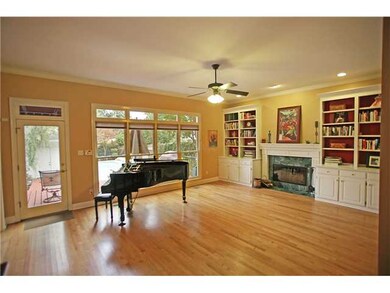 Expansive living room with huge windows overlookin