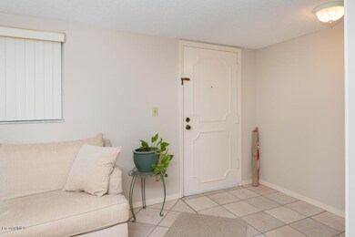 Tiled front entry