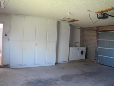 Storage and W-D in garage