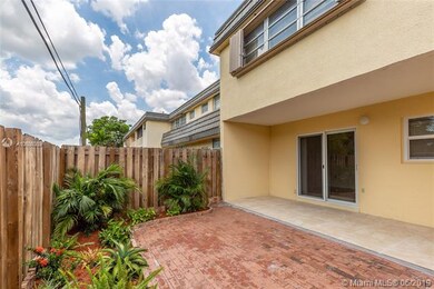 Enclosed back patio