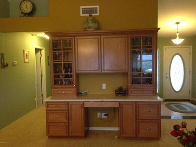 Entry/desk/hallway to guest bedrooms