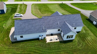 Rear of home