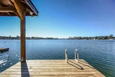 Swim right off the dock