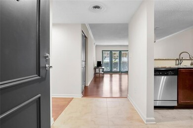 Entry to the lovely condo