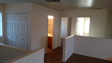 upstairs