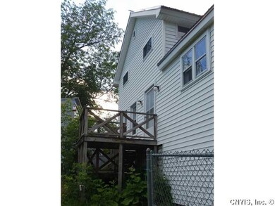 Deck. 2 tier deck off the rear of he home just wai