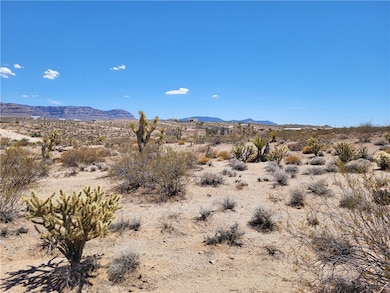 Mountain view featuring a desert landscape