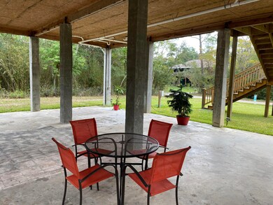 Underneath Entertaining Area