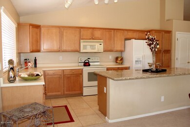 Large center island with slab granite