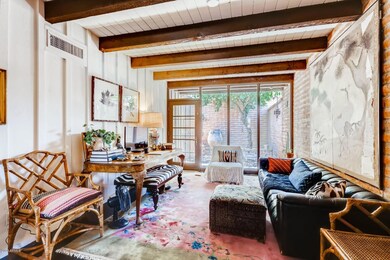 Living Room looking to back patio