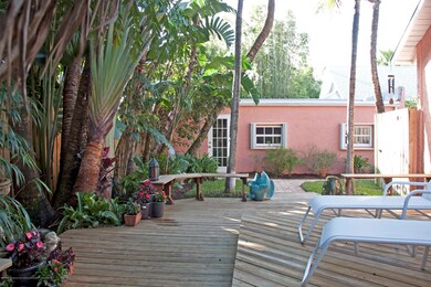 Lush Tropical Backyard