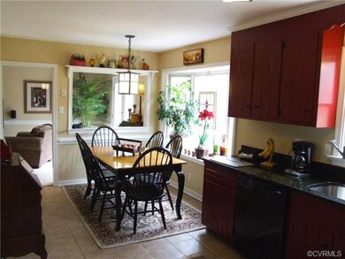 Kitchen with Granite Countertops, Ceramic Flooring