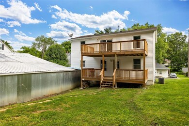 Upper and Lower Decks on Back of Home