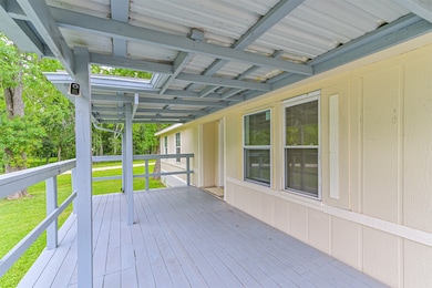 Front covered porch