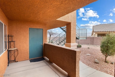 Patio off of front door entry