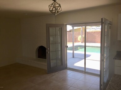 Double French doors to gorgeous pool!