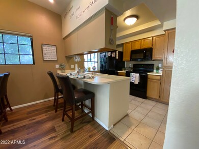 Breakfast bar area