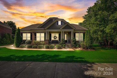 Front view of home at twilight