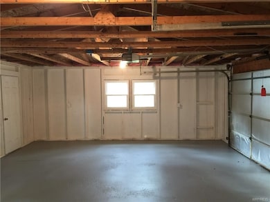 Plenty of room for cars and storage in 2-1/2 car a