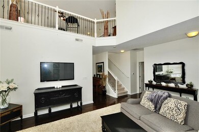 Living Room looking towards main floor primary bed