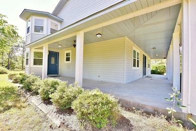 Covered Side Porch