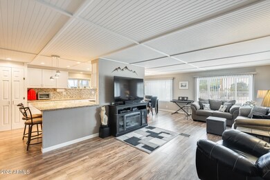 Greatroom and kitchen