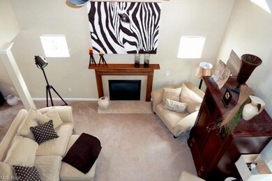 The great room with nice neutral decor.