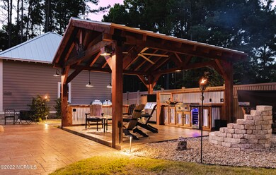 Cabana and Outdoor Kitchen