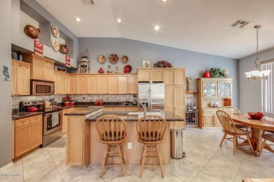 Large open kitchen