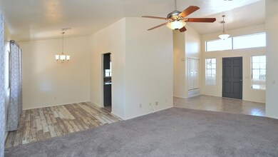 Entry to living/dining