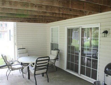 Walk Out Patio under Deck