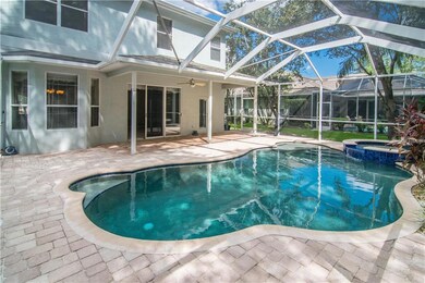 Covered lanai has stereo speaker wiring.  You will want to spend hours out in your own backyard oasis.